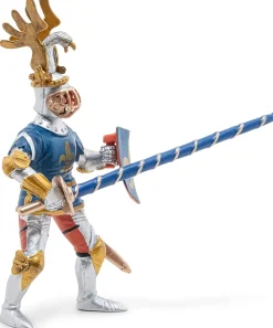 Figura caballero azul flor de lis - Papo