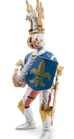 Figura caballero azul flor de lis - Papo