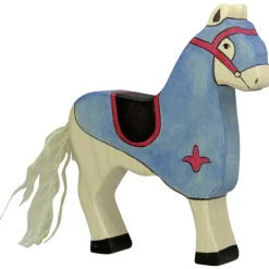 Figura Caballo del Caballero Azul - Holztiger