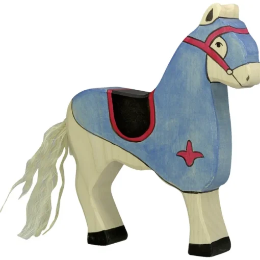 Figura Caballo del Caballero Azul - Holztiger
