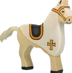 Figura Caballo del Caballero Blanco - Holztiger