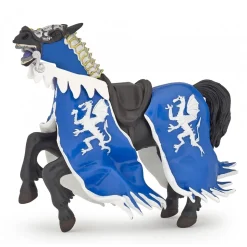 Figura Caballo del Rey con Dragón Azul - Papo