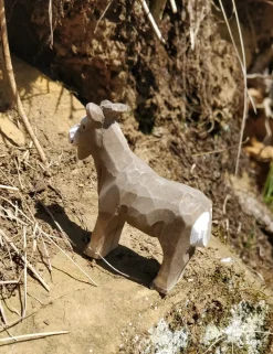Figura cabra en madera - Wudimals