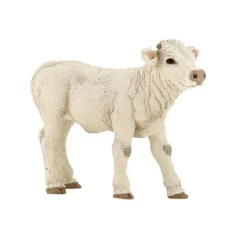 Figura de becerro Charolais - Papo