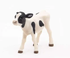 Figura de becerro en blanco y negro - Papo