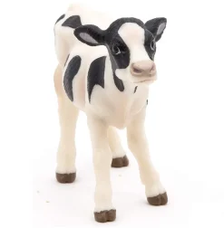 Figura de becerro en blanco y negro - Papo