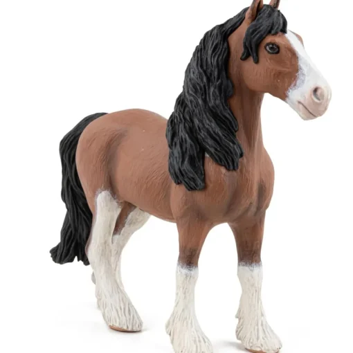 Figura de caballo de Clydesdale - Papo