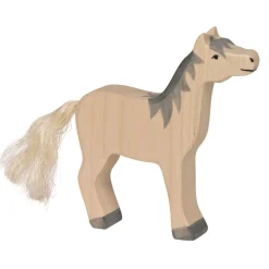 Figura de caballo de pie - Holztiger
