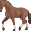 Figura de caballo hannoveriano de castaño - Papo