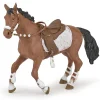 Figura de caballo jinete de moda de invierno - Papo