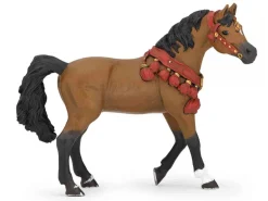 Figura de caballo árabe en traje de desfile - Papo