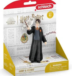 Figura de Harry Potter y Hedwig. - Schleich