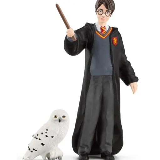 Figura de Harry Potter y Hedwig. - Schleich