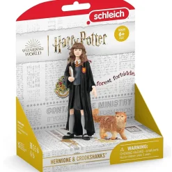 Figura de Hermione y Crookshanks - Schleich
