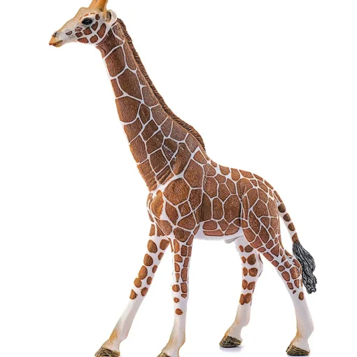 Figura de jirafa macho marrón Schleich