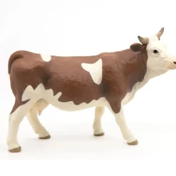 Figura de vaca Simmental Castaño
