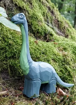 Figura Diplodocus en madera - Wudimals