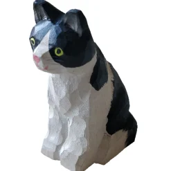 Figura gato en madera - Wudimals