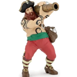 Figura pirata con cañón roger - Papo
