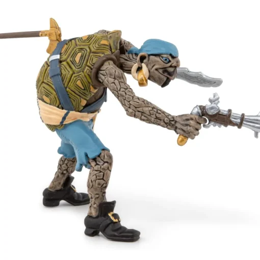 Figura pirata mutante tortuga azul - Papo