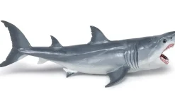 Figura prehistórica del tiburón Megalodon - Papo