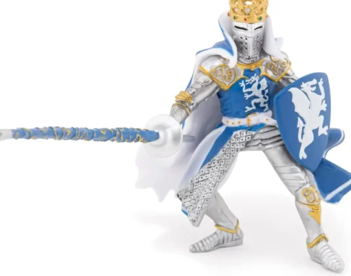 Figura rey con dragón azul - Papo