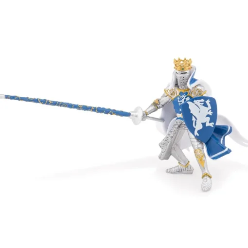 Figura rey con dragón azul - Papo