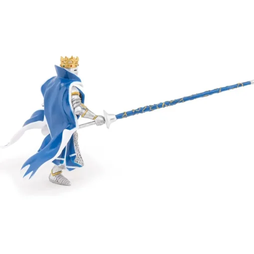Figura rey con dragón azul - Papo