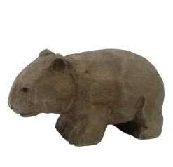Figura Wombat en madera - Wudimals
