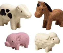 Figuras - 4 animales de granja - Plan Toys