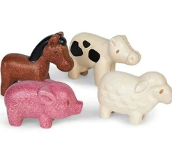 Figuras - 4 animales de granja - Plan Toys