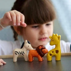 Figuras - 4 animales de la sabana - Plan Toys