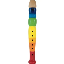 Flauta de madera de colores - Goki