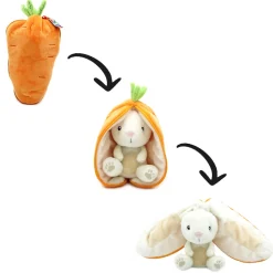 Flipetz Peluche Conejito Zanahoria - Les Déglingos