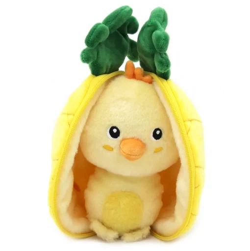 Flipetz Peluche Pollito Piña - Les Déglingos