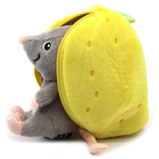 Flipetz Peluche Ratón Limón - Les Déglingos