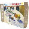 Flores y un cuenco de frutas de Gauguin - Puzzle Michèle Wilson