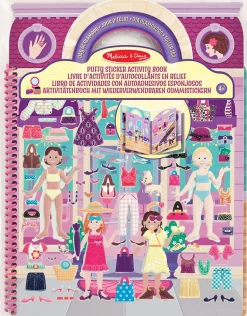 Folleto de adhesivos reposicionables para vendajes - Melissa & Doug