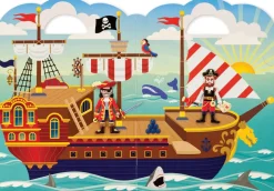 Folleto de pegatinas en relieve de los piratas - Melissa & Doug