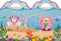 Folleto de pegatinas en relieve de la sirena - Melissa & Doug