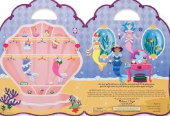 Folleto de pegatinas en relieve de la sirena - Melissa & Doug
