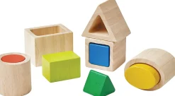 Formas geométricas que se anidan - Plan Toys