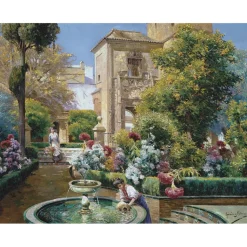 Fuente del Alcázar de Rodríguez - Puzzle Michèle Wilson