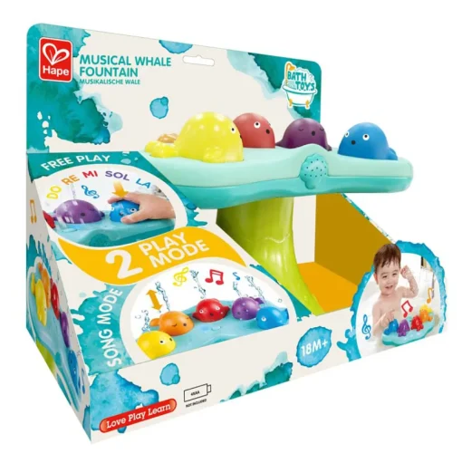 Fuente musical de ballenas - Hape Toys