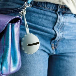 Funda de silicona para chupete arena - Nattou