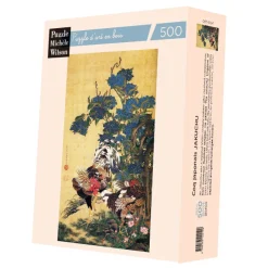 Gallo japonés Jakuchu - Puzzle Michèle Wilson