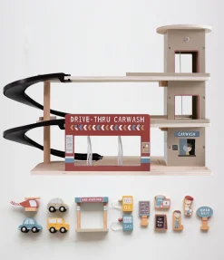 Garaje de madera y lavadero de coches - Little Dutch