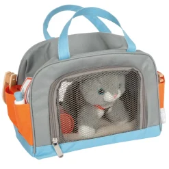 Gato con bolsa de transporte y set de cuidados - Small foot company