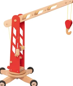 Grúa de construcción roja - Goki
