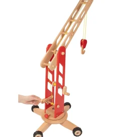 Grúa de construcción roja - Goki